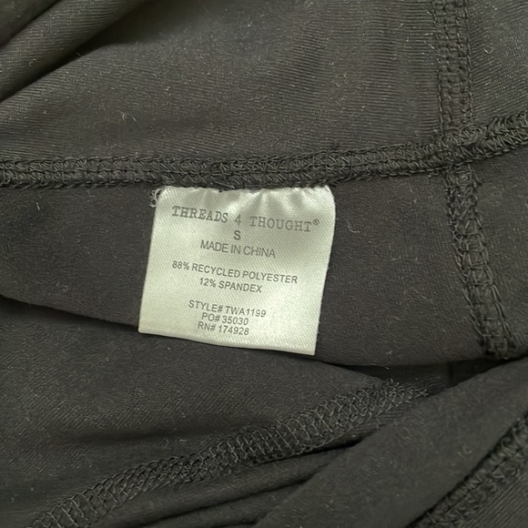 Threads 4 Thought Black Leggings - Picture 4 of 8